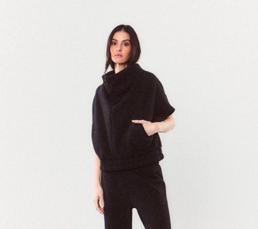 Dray Triangle Tunnel Neck Top
