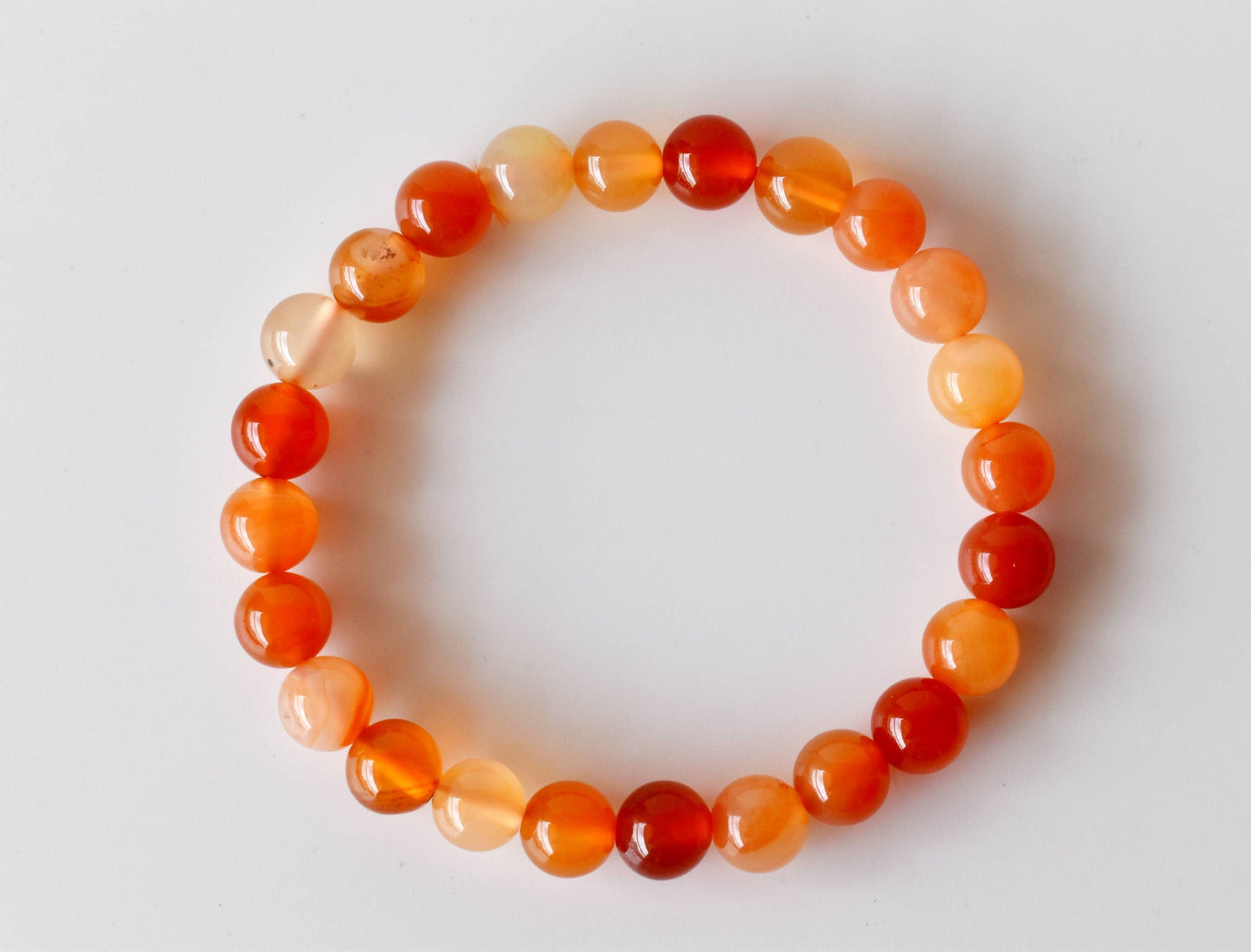 Carnelian Gemstone Bracelet