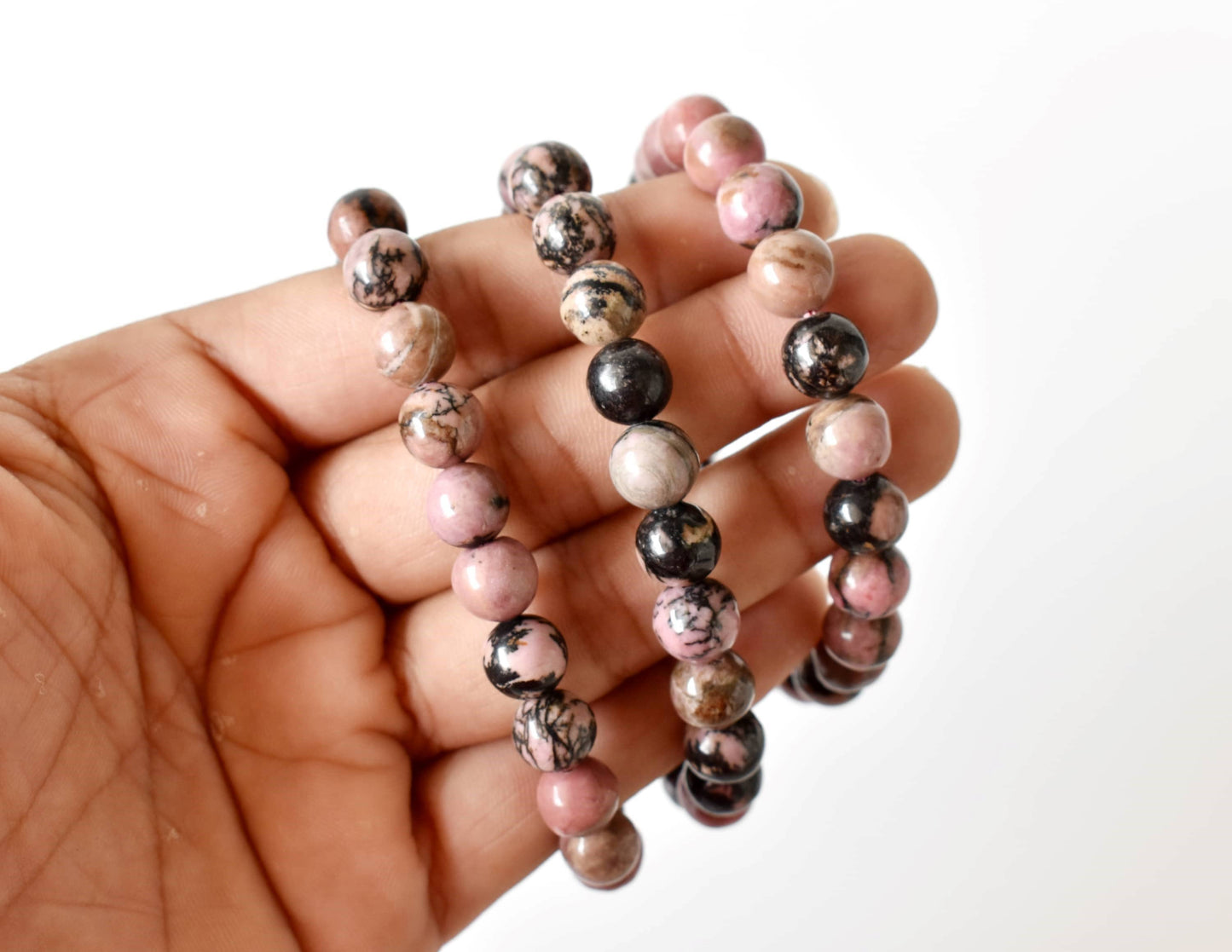 Healing Bracelet | Rhodonite | Gemstone Bracelet