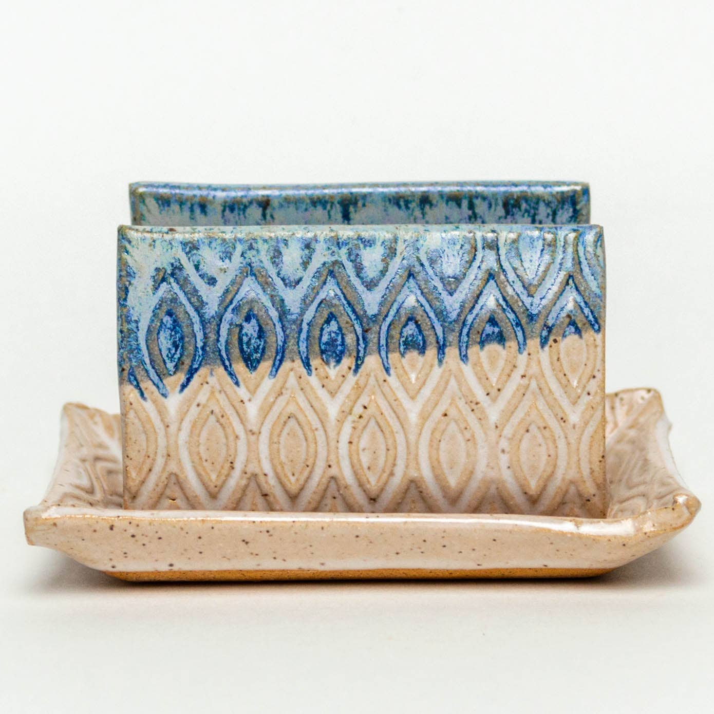 Blue and White Sponge Holder