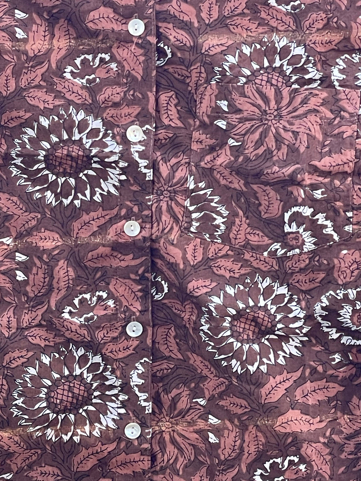Good Boyfriend Shirt - Floral Cocoa