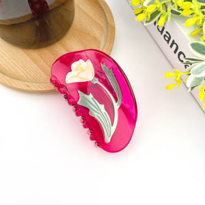 Floral Hair Claw