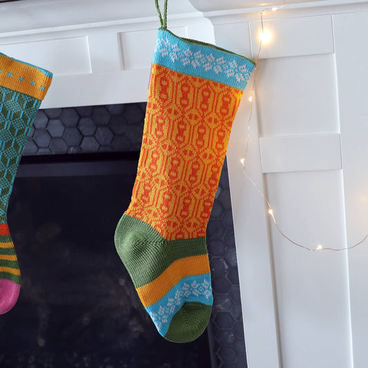 Colorful Stocking - Yellow