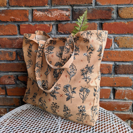Fatal Florals Tote Bag