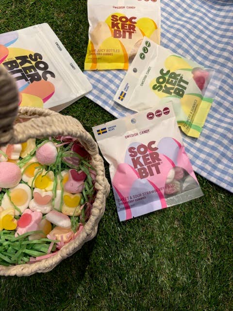 Sweet & Sour Strawberry Field Swedish Candy