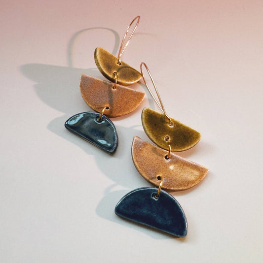Steamboat Ceramic Earrings