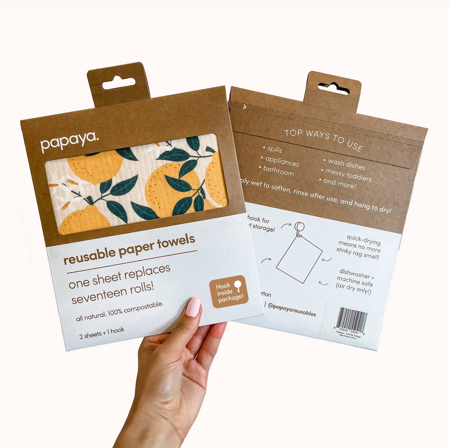 Lemon Squeeze Reusable Paper Towel