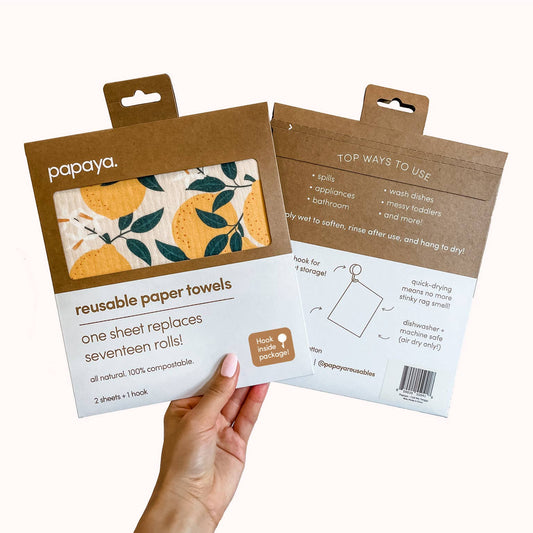 Lemon Squeeze Reusable Paper Towel