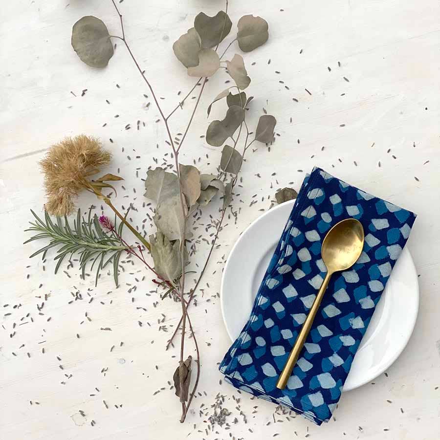 Karma Indigo Blue Napkins