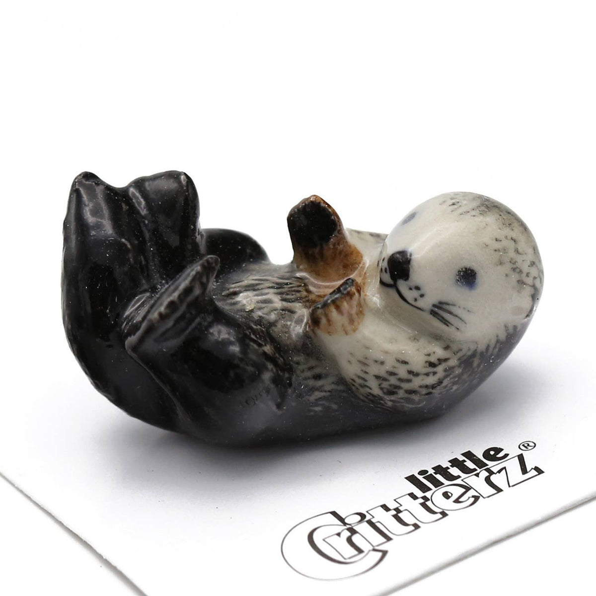 Sea Otter Porcelain Miniature