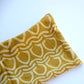 Block Print Golden Hand Clutch - Jali