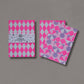 2 Riso Printed Notebooks - Lilac/Hot Pink