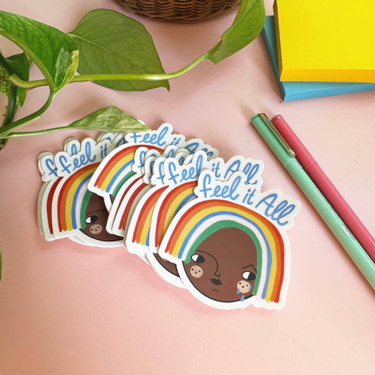Feel It All Sticker