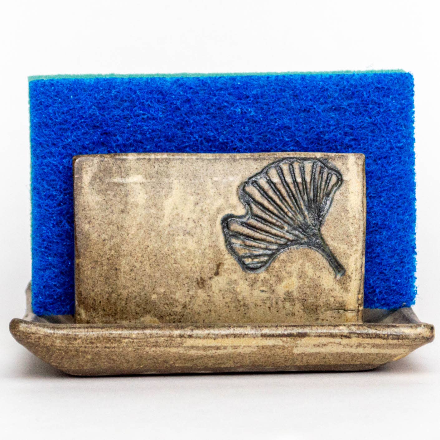 Ginkgo Leaf Sponge Holder