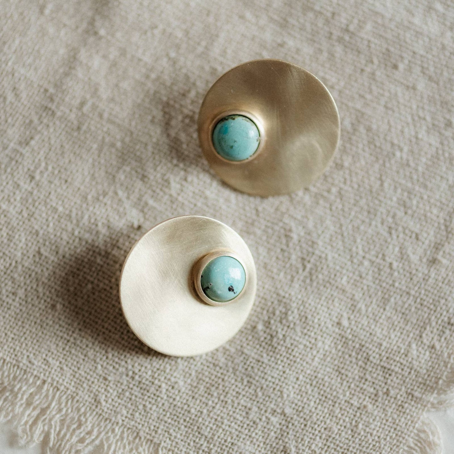 Orb Studs // Turquoise