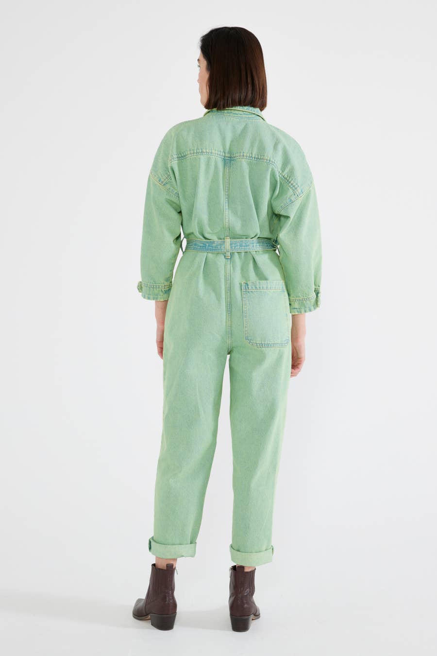 Zeta Carpenter Overall – Mint