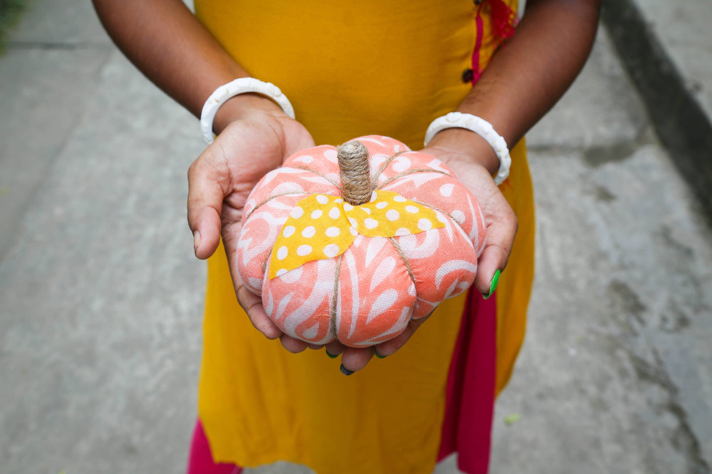 Large Saree Pumpkin