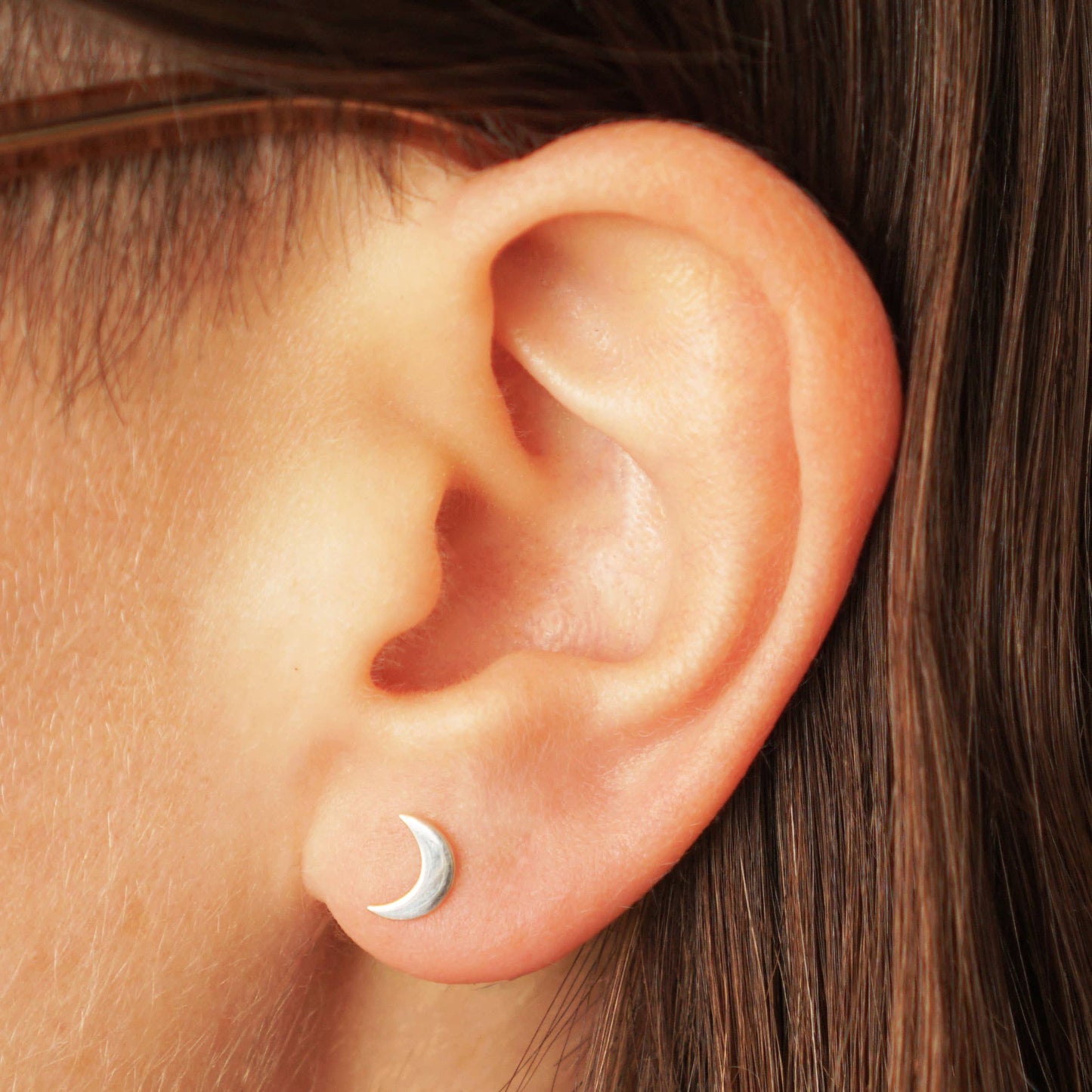 Star and Moon Stud Earrings