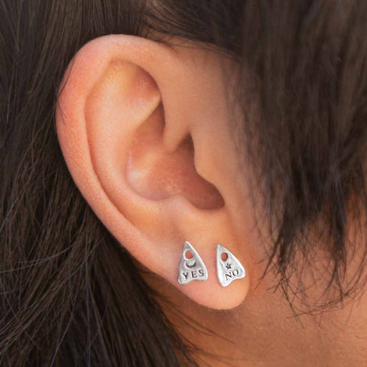 Bronze Ouija Earrings