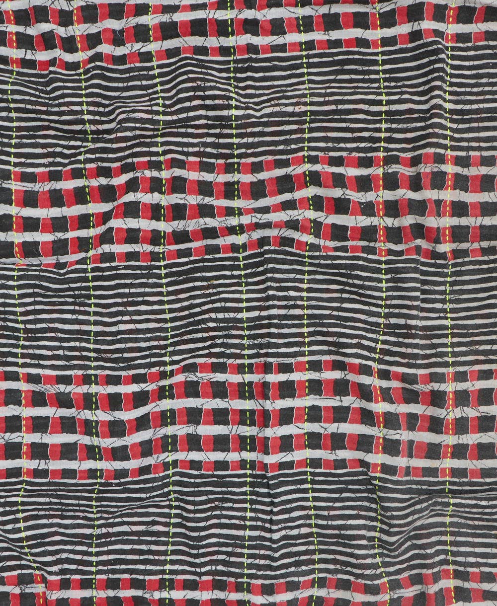 Kantha Long Scarf - No. 250625