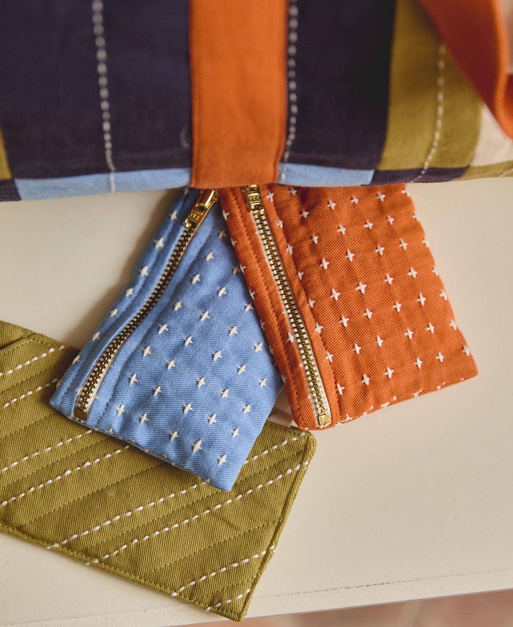 Cross-Stitch Coin Purse