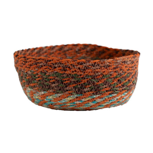 Swirling Sari Basket (Lg)