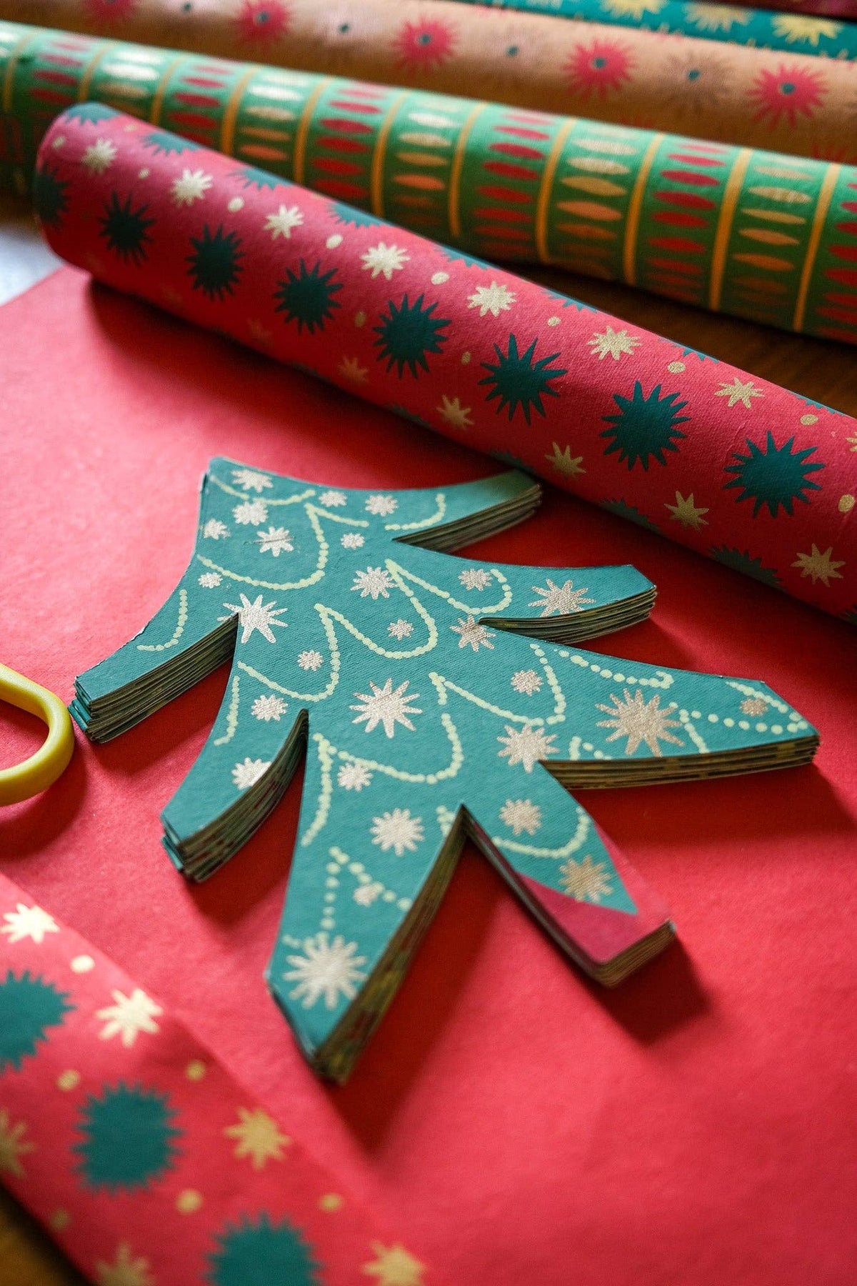 Christmas Tree Concertina Garland