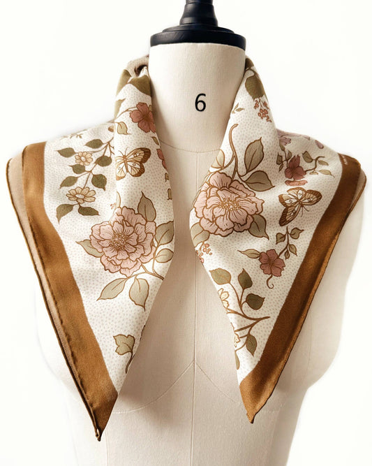 Butterfly Silk Bandana 