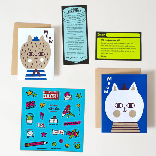 Cats Meow Write Me Back Pen Pal Kit