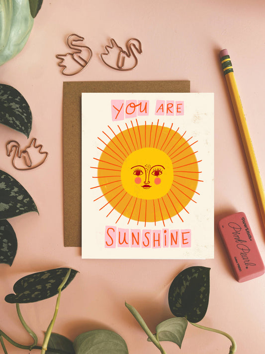 You Are Sunshine Card