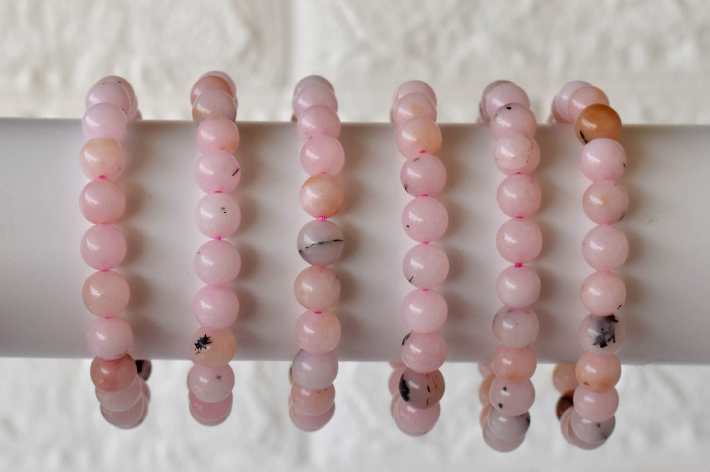 Pink Opal Gemstone Bracelet