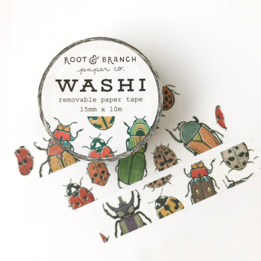 Beetle Insect Washi Tape