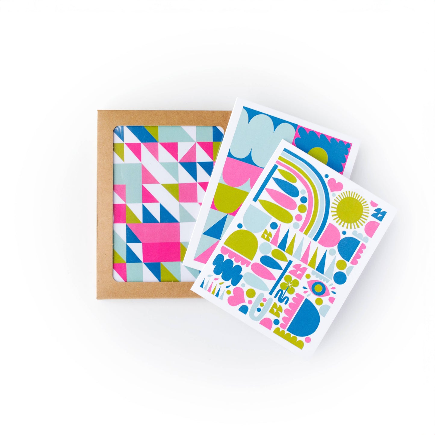 Geometric Studies Greeting Card Box set of 6