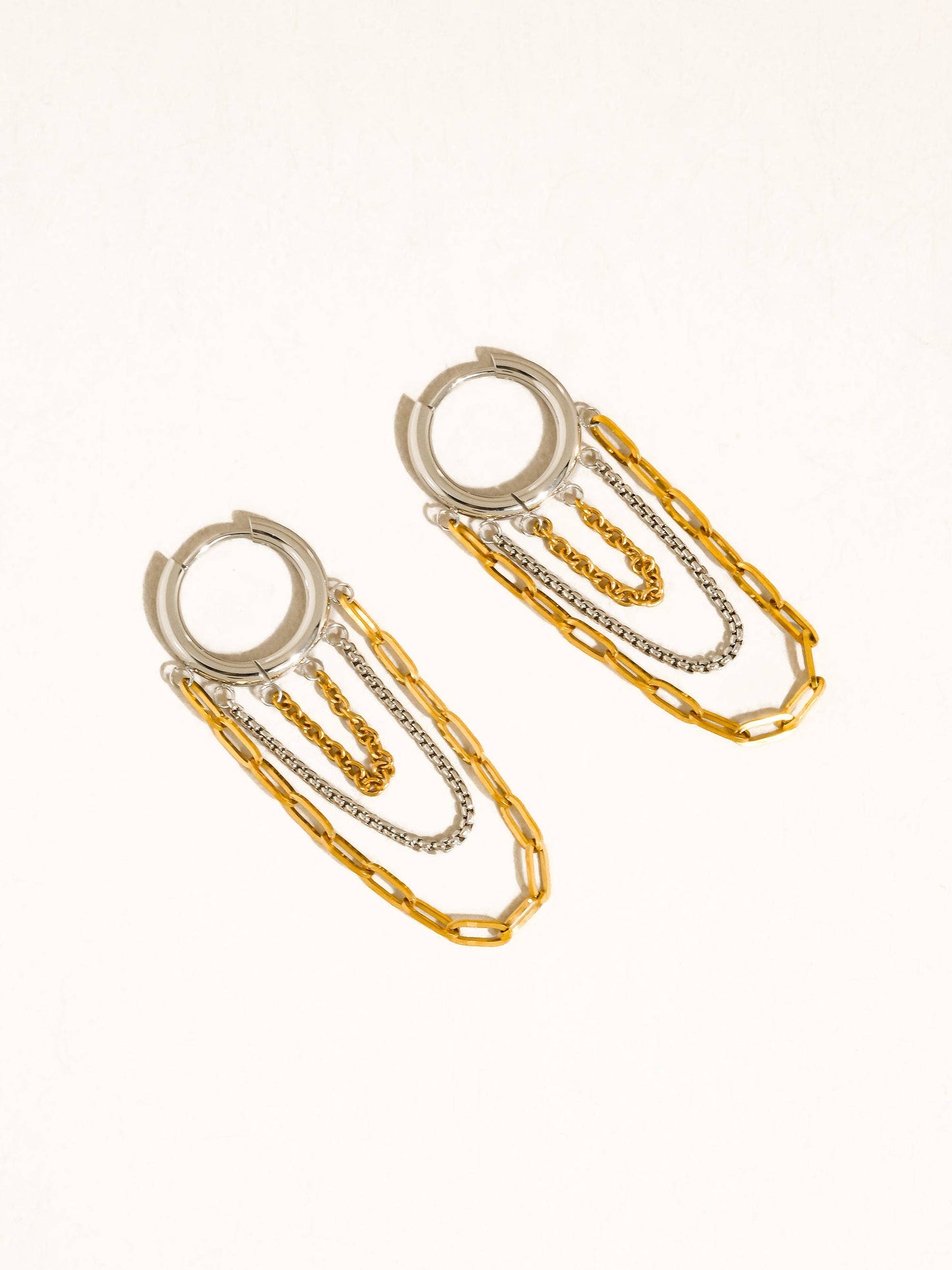 Vianne Multi Chain Drop Earrings