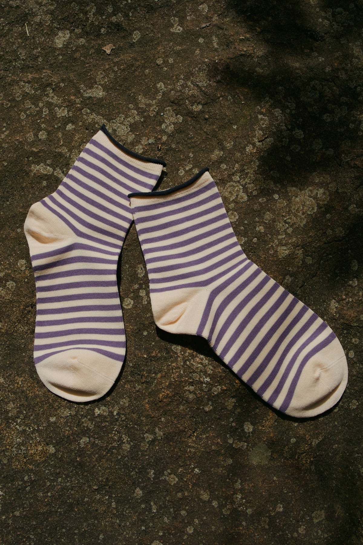 Violet Meadow Socks