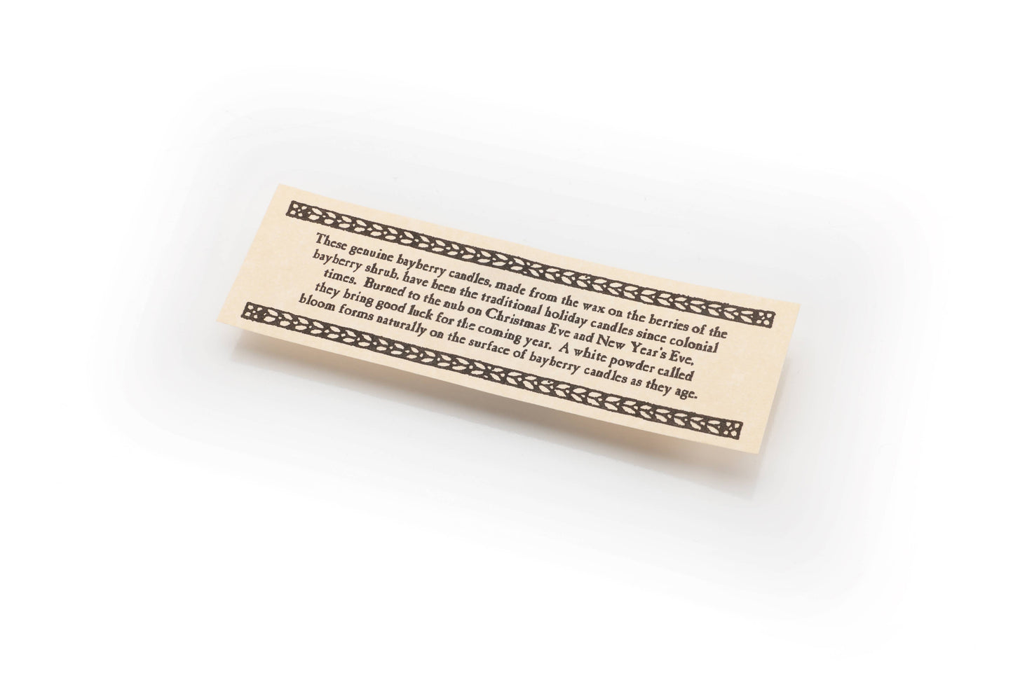 Pair of Real Bayberry Tapers