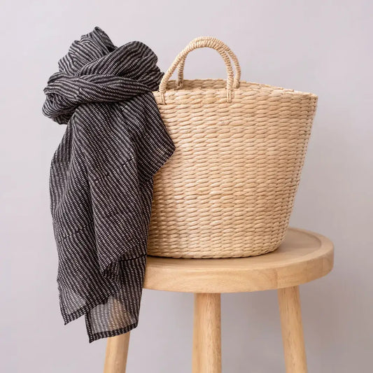 Alice Stripes Midnight Scarf