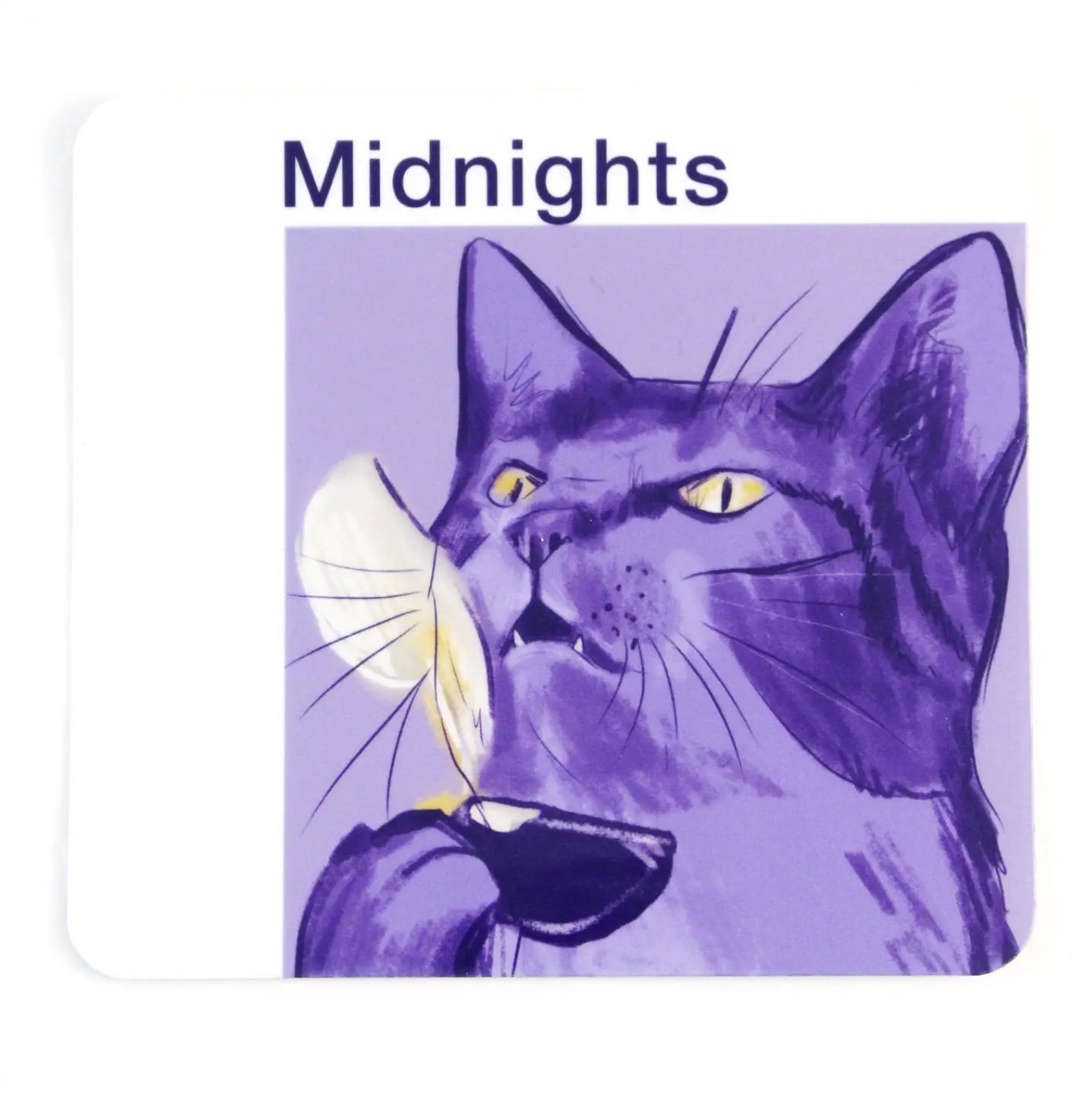Midnights Cat Vinyl Sticker