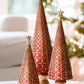 Diamond Burst Cone Tree (Red/Citron)