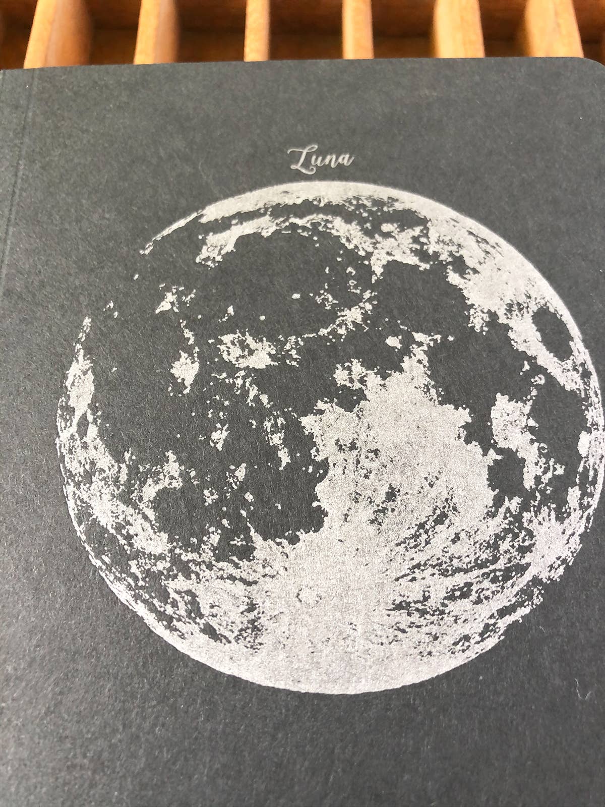 Moon notebook