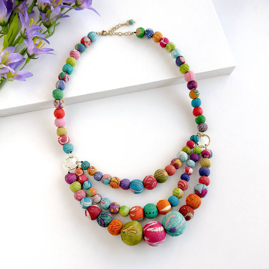 Kantha Tressilian Necklace