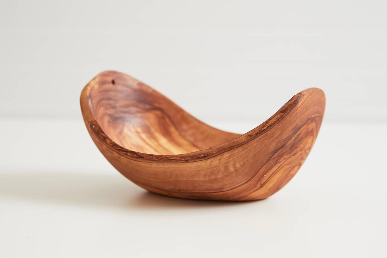 Italian Olivewood Serving Bowl