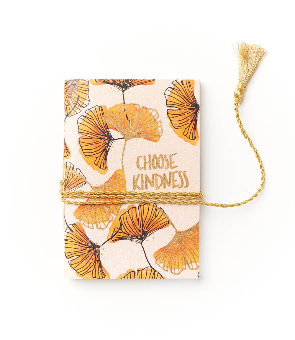 Sundara Ginkgo 4x6 Journal Recycled Paper