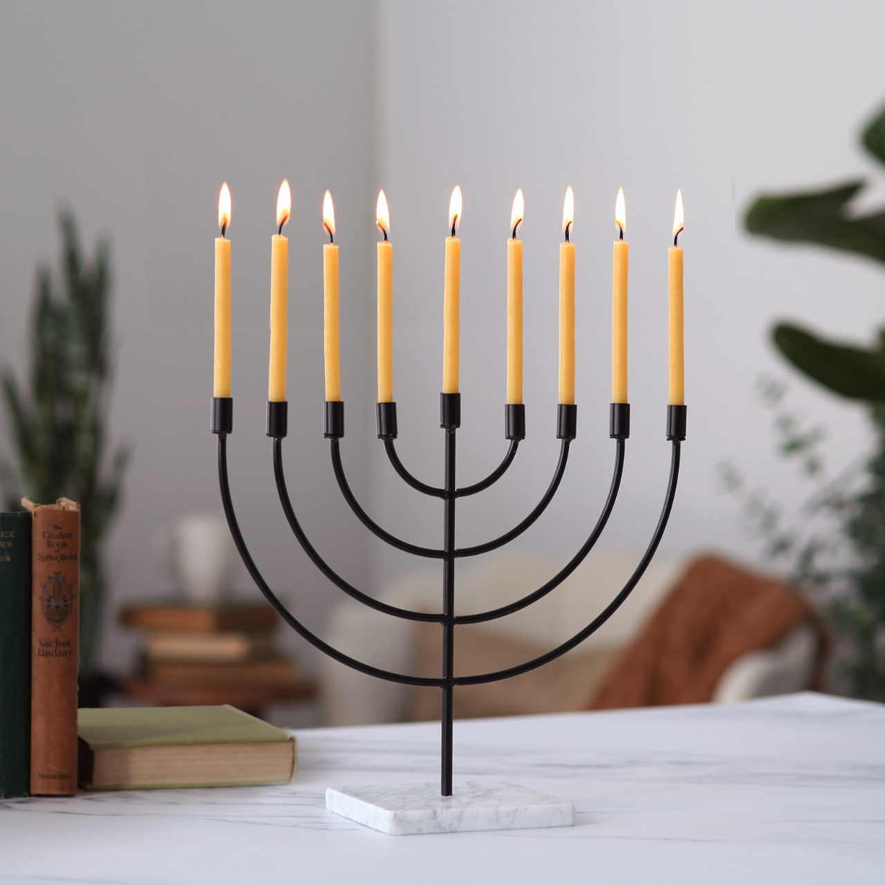 Beeswax Hanukkah Candles