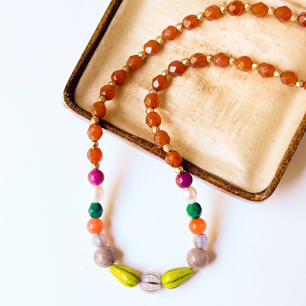 Freshwater Pearl Beaded Necklace