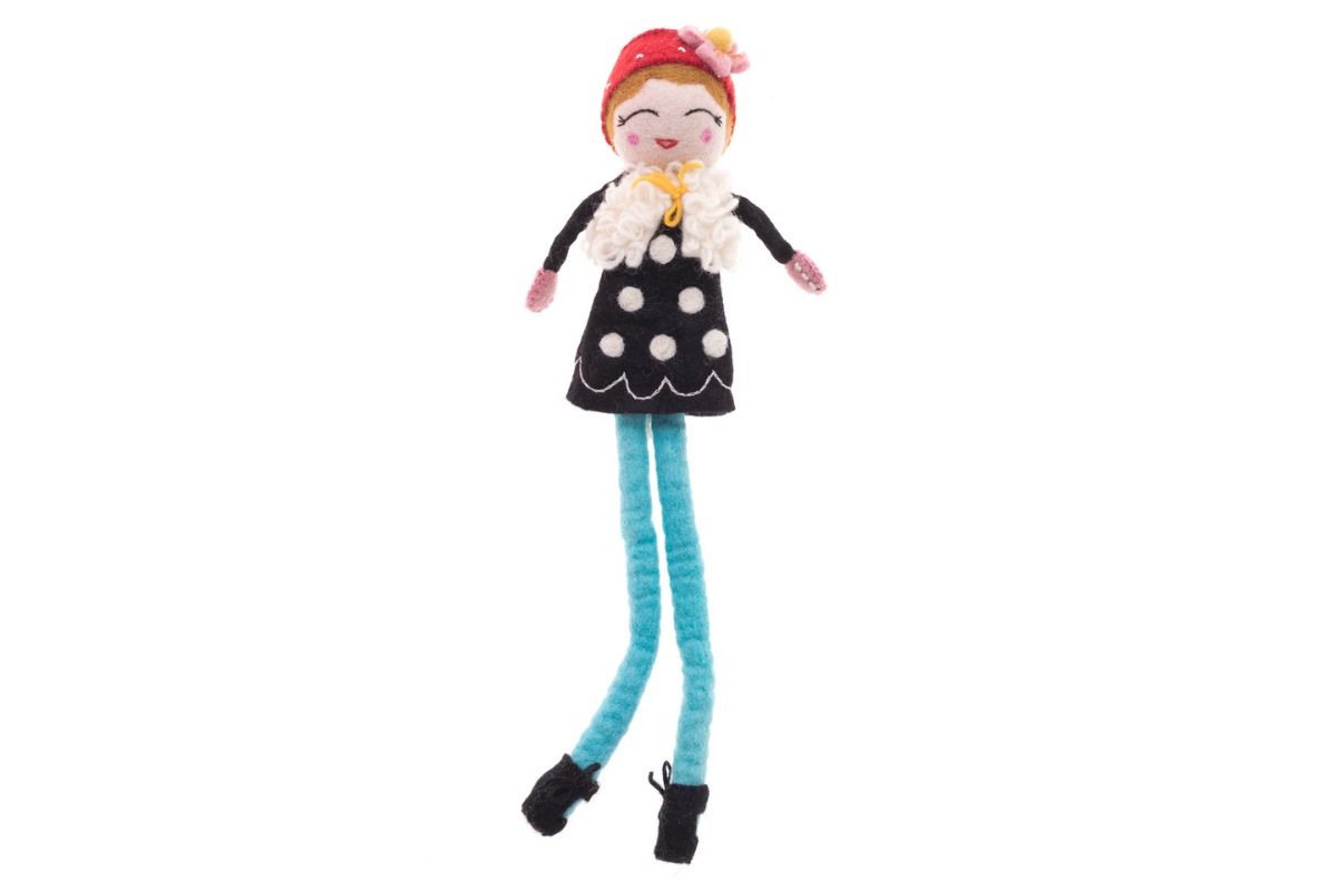 French Knot Doll - Nheela
