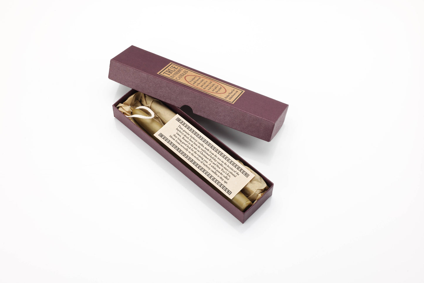 Pair of Real Bayberry Tapers