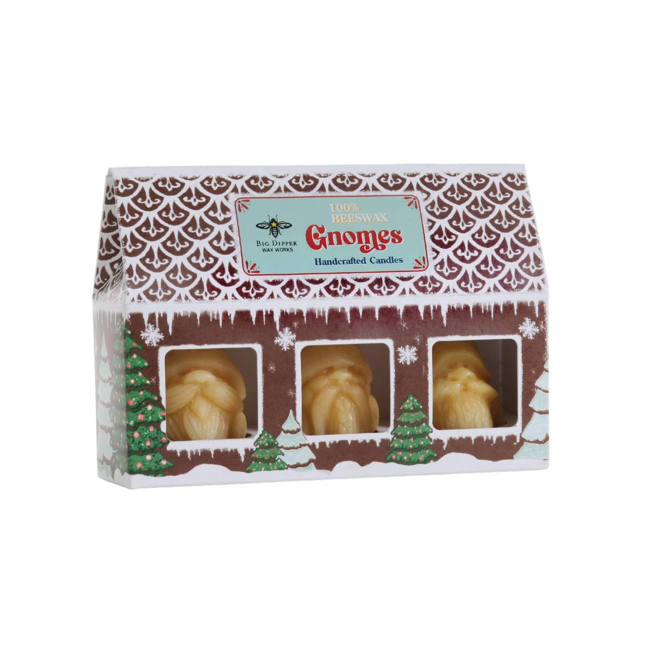 Holiday Gnome Candles – 3-Pack