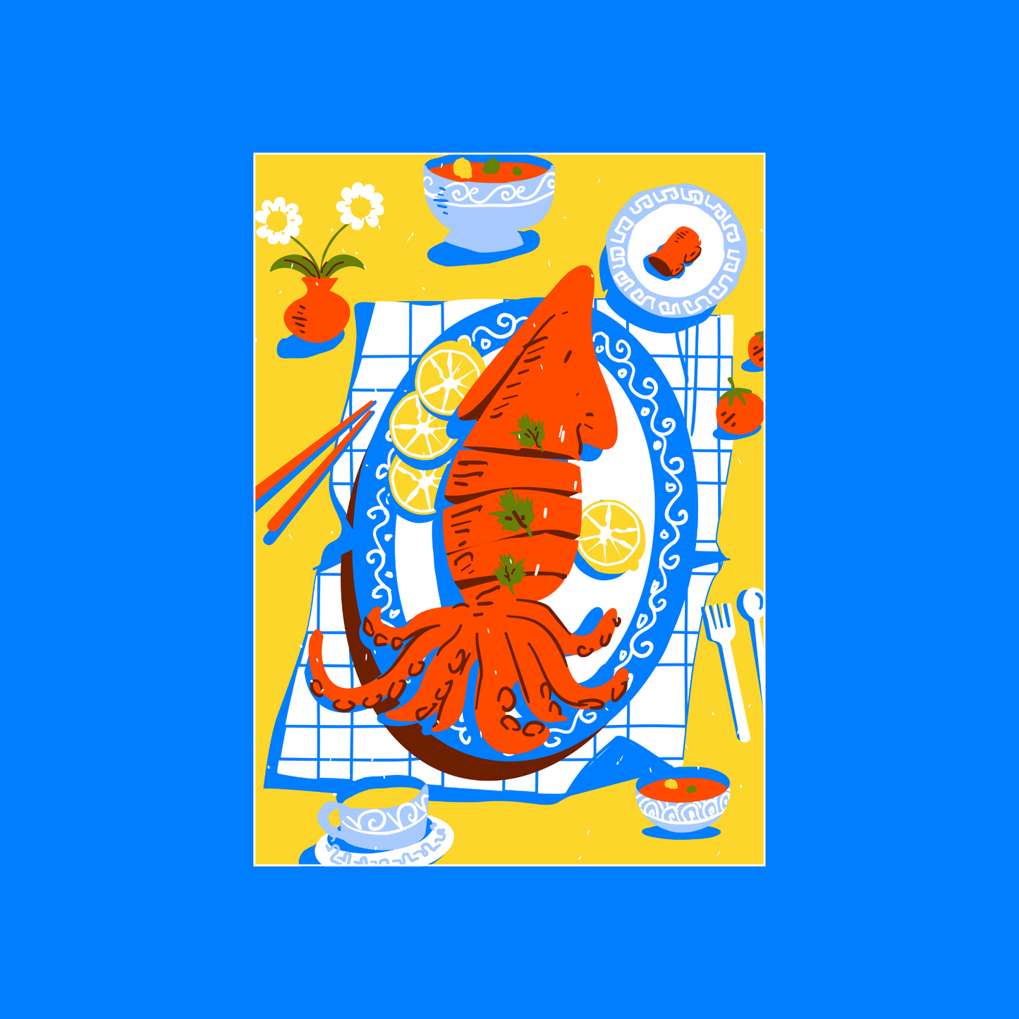 99 Piece Jigsaw Puzzle | Calamari