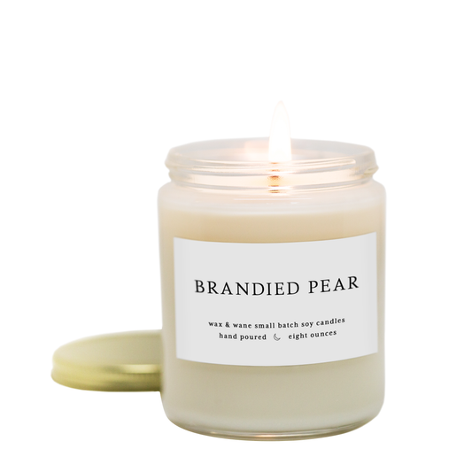 Brandied Pear Modern Soy Candle